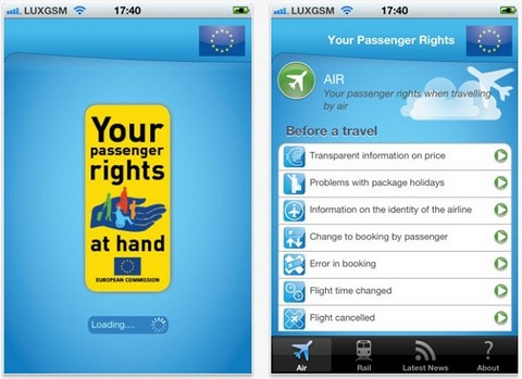 Sus derechos como pasajeros