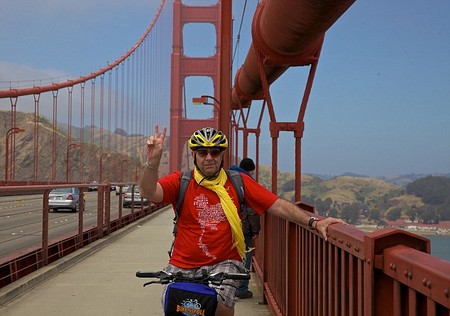 cruzar el Puente Golden Gate