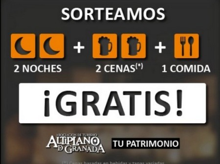 sorteo de viaje a Granada