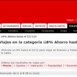 Oferta de viajes Reserva Anticipada